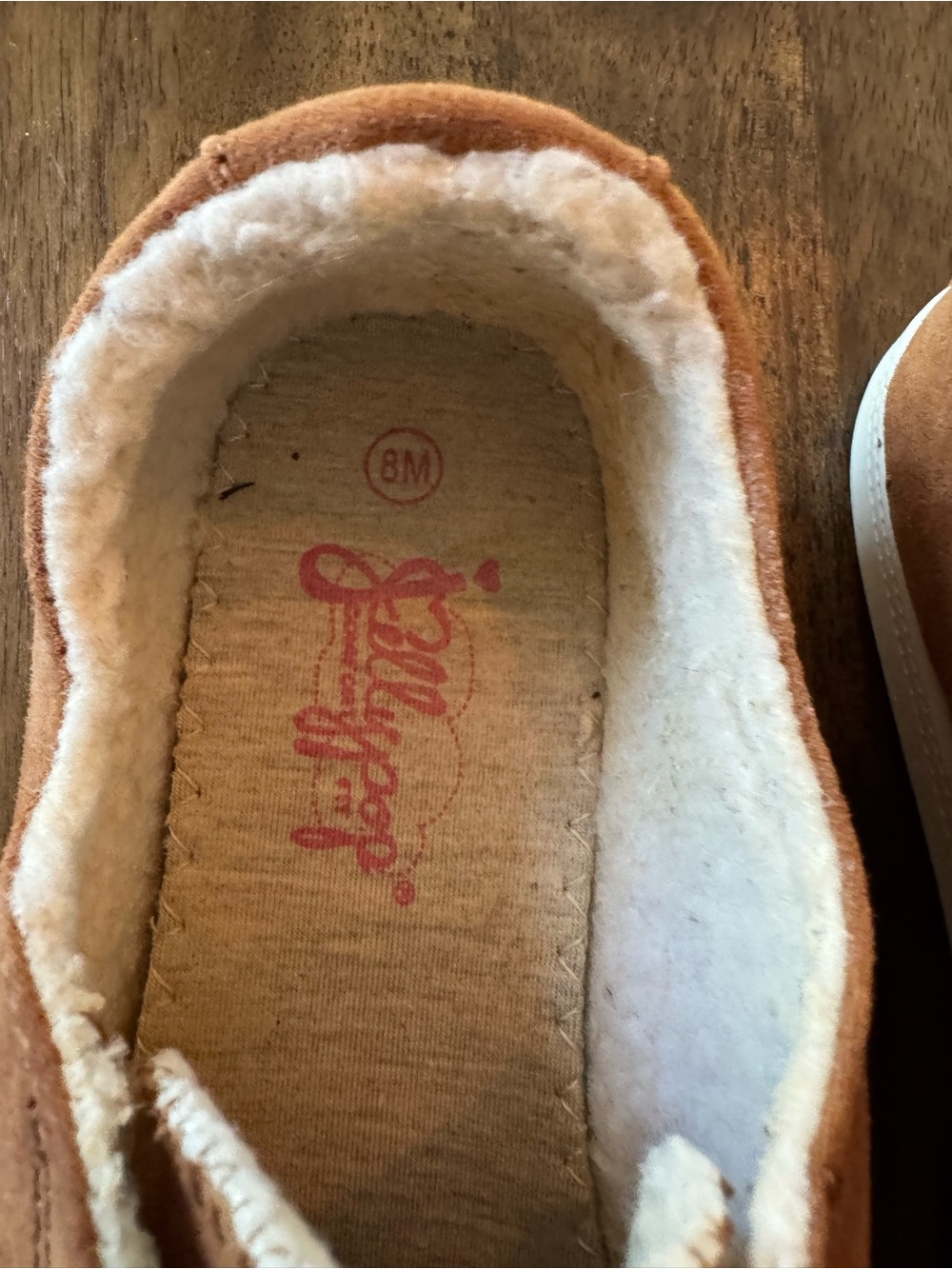 Jellypop Women’s Tan Cozy Suede Slip On Sneakers Size 8 - Picture 4 of 12